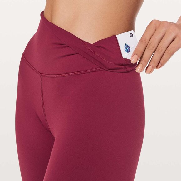 Lululemon Wunder Under Hi-Rise Leggings - Ruby Wine - Picture 3 of 8